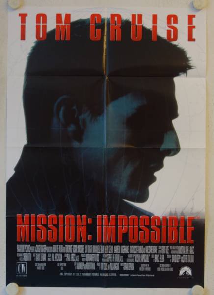 Mission: Impossible originales deutsches Filmplakat